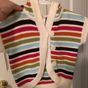 Gymboree sweater with hoodie NWT